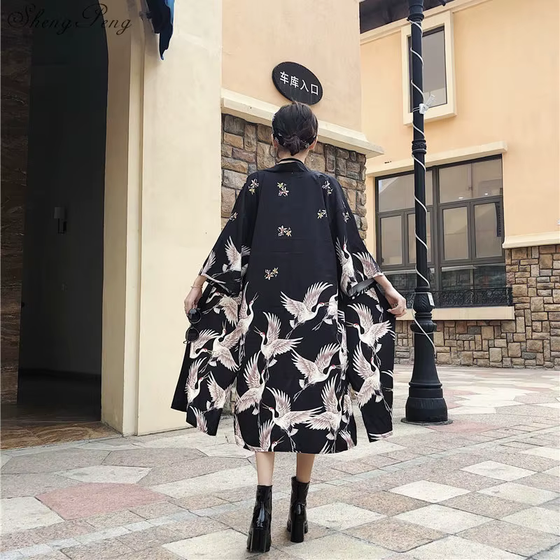 Kimono japonais robe traditionnelle japonaise