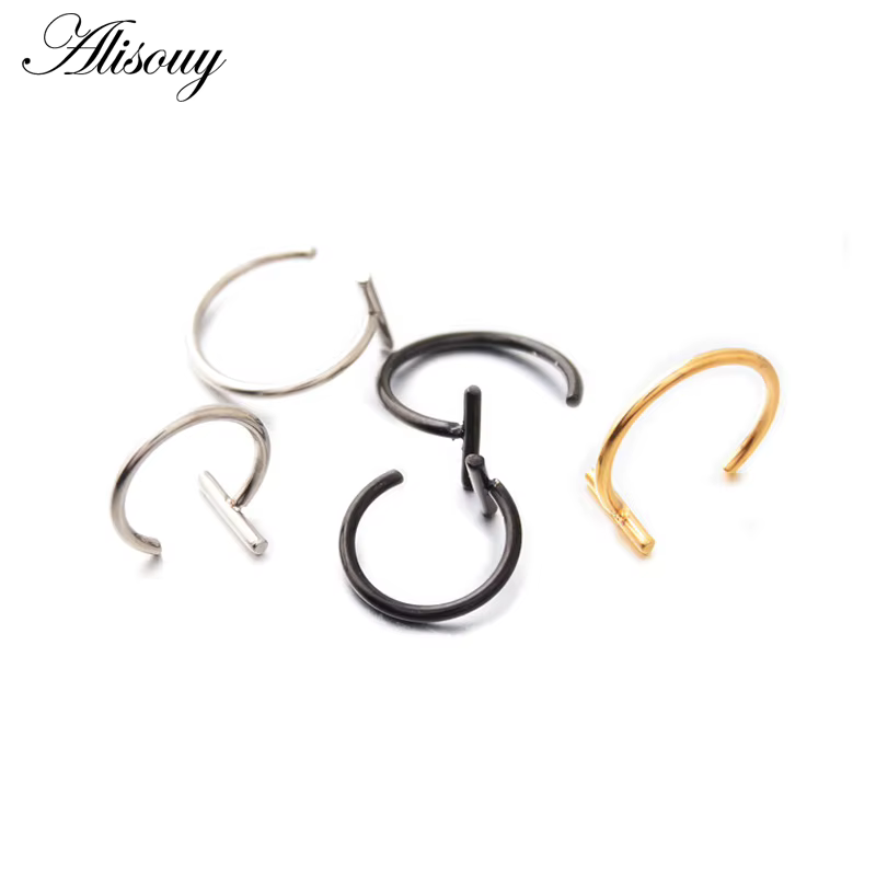 Alisouy – faux Septum en acier inoxydable