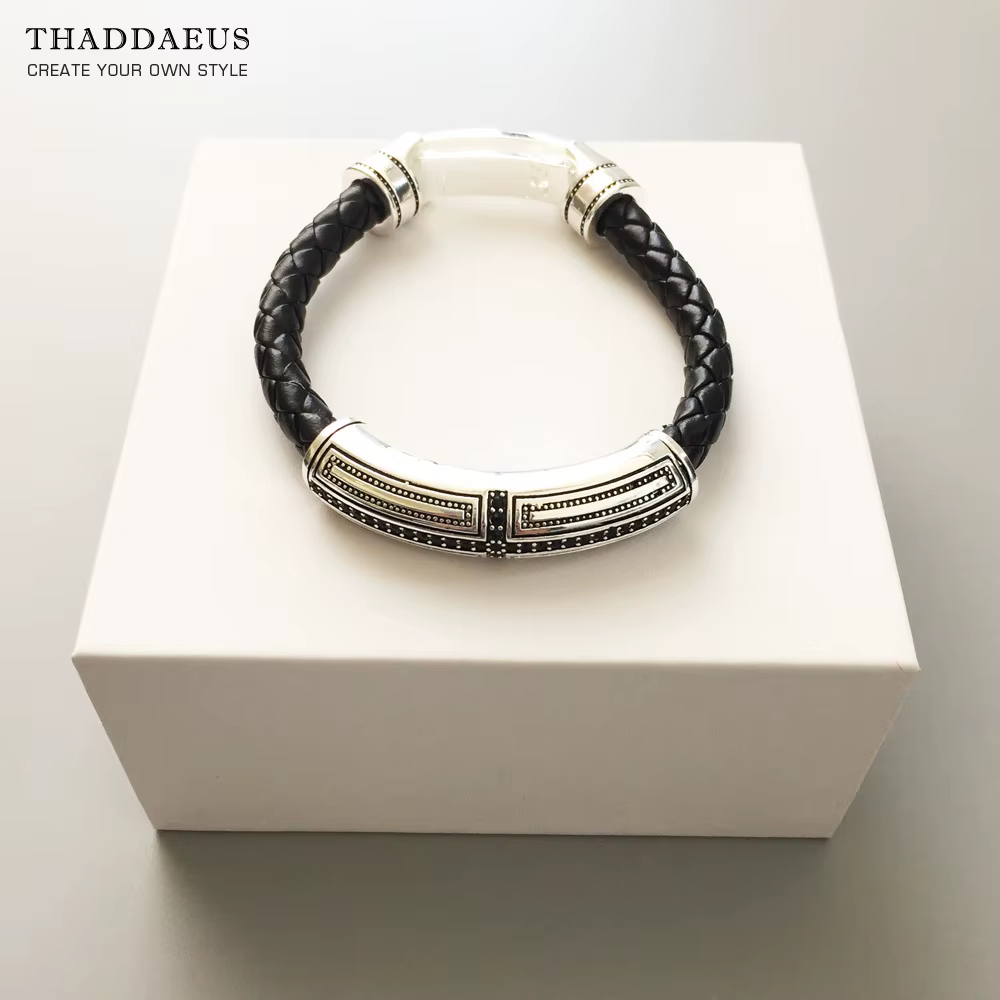 Tout nouveau Bracelet en cuir croix