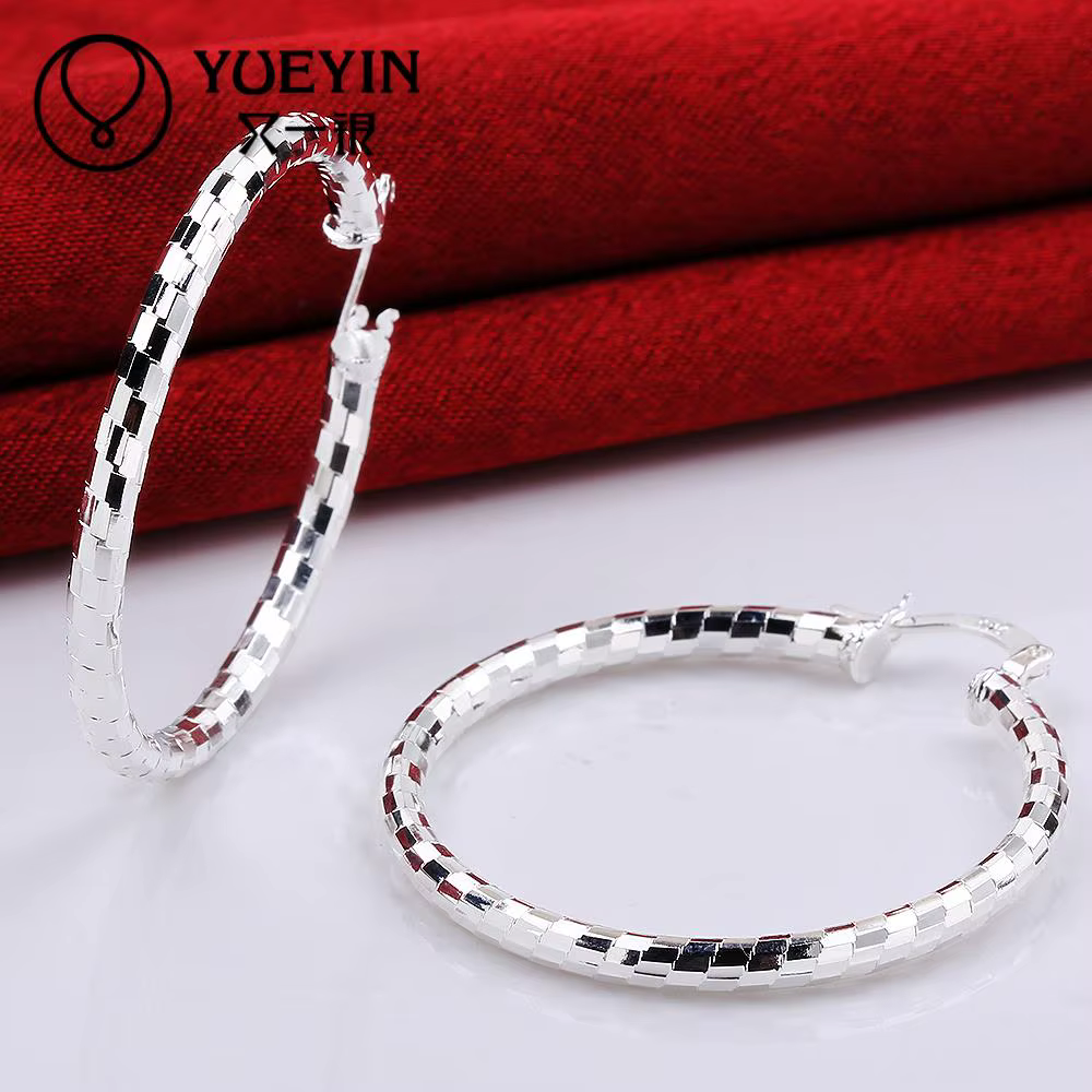 Accessoires nouveau Design couleur argent bijoux boucles d'oreilles femme mode Brincos crochet d'oreille ornements