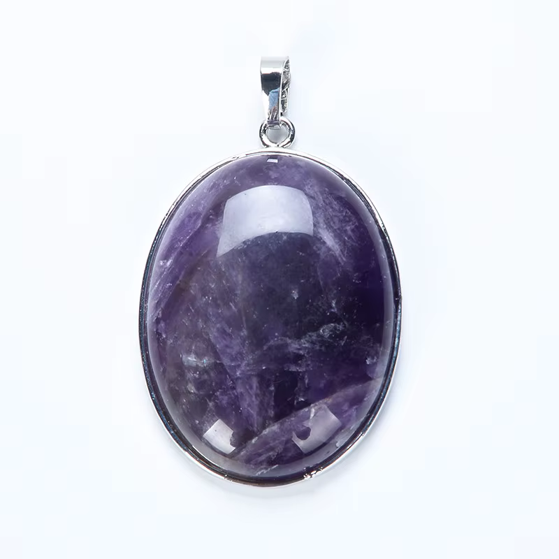 Pendentif naren pierre de quartz rose