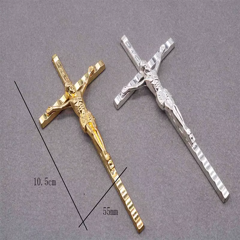 Bijoux pendentif croix à breloque chrétienne