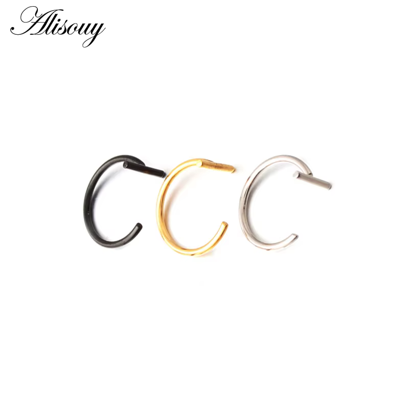 Alisouy – faux Septum en acier inoxydable