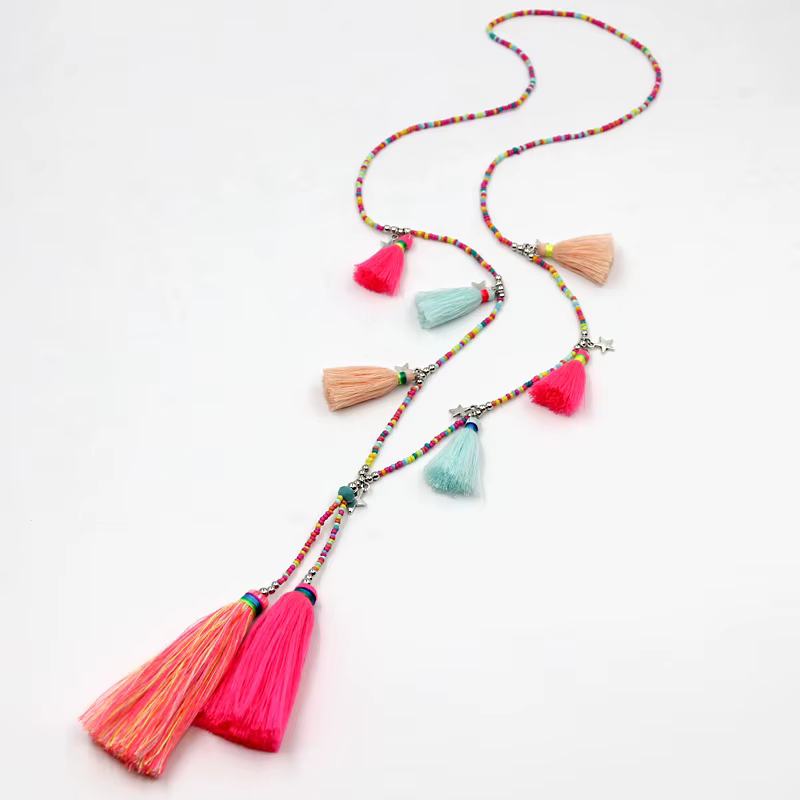 Collier Statement Bohème Fait Main pour Femme