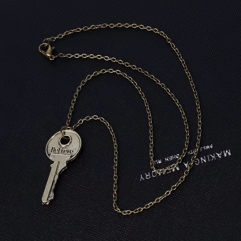 Collier à breloques Vintage pour hommes et femmes