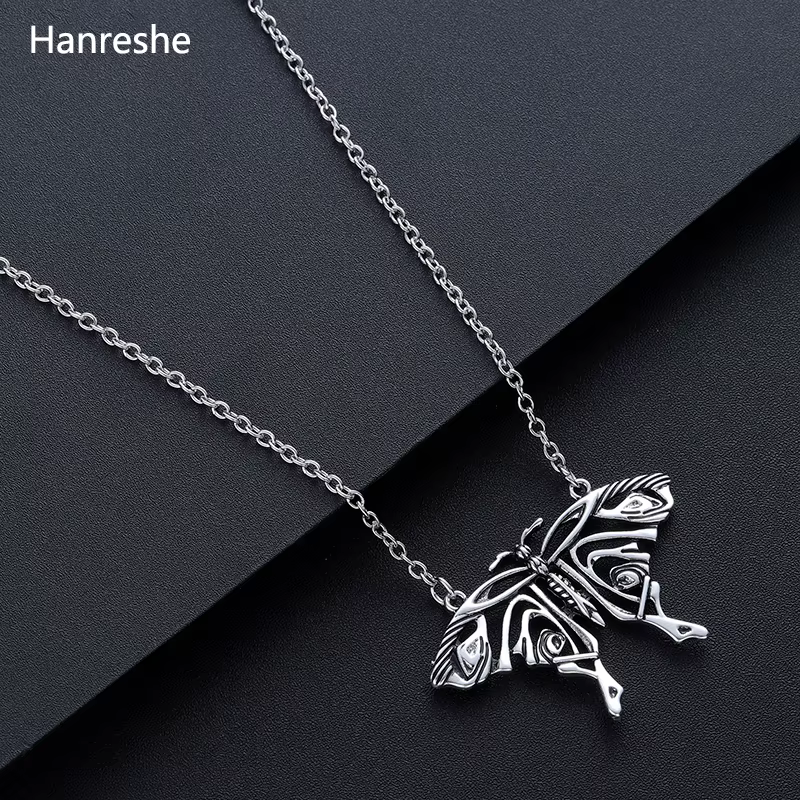 Chaîne Mamma Mia, pendentif papillon Antique