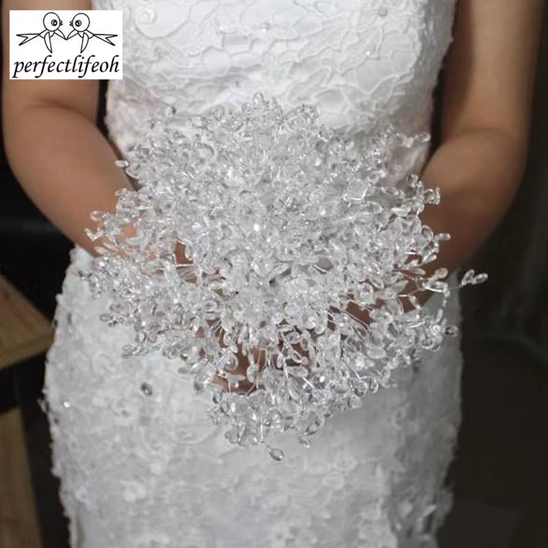 Bouquet de mariage boutique en cristal brautstrauss hochzeit