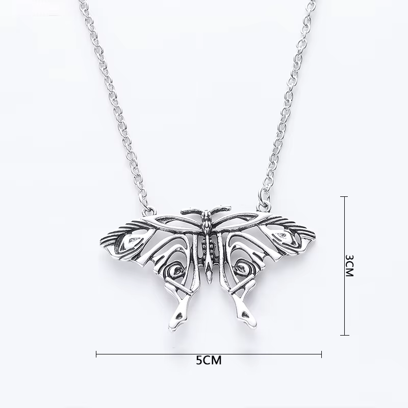 Chaîne Mamma Mia, pendentif papillon Antique