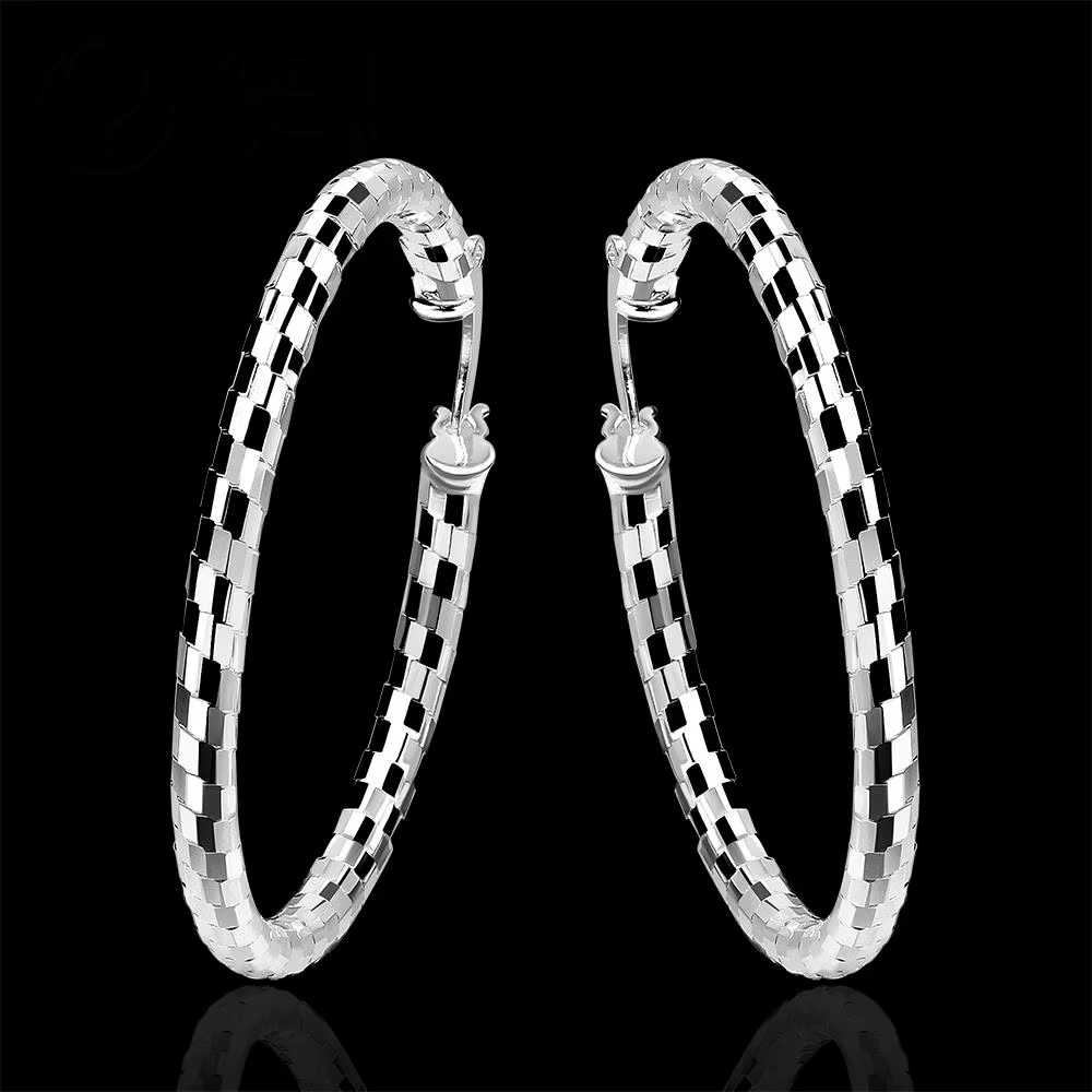 Accessoires nouveau Design couleur argent bijoux boucles d'oreilles femme mode Brincos crochet d'oreille ornements