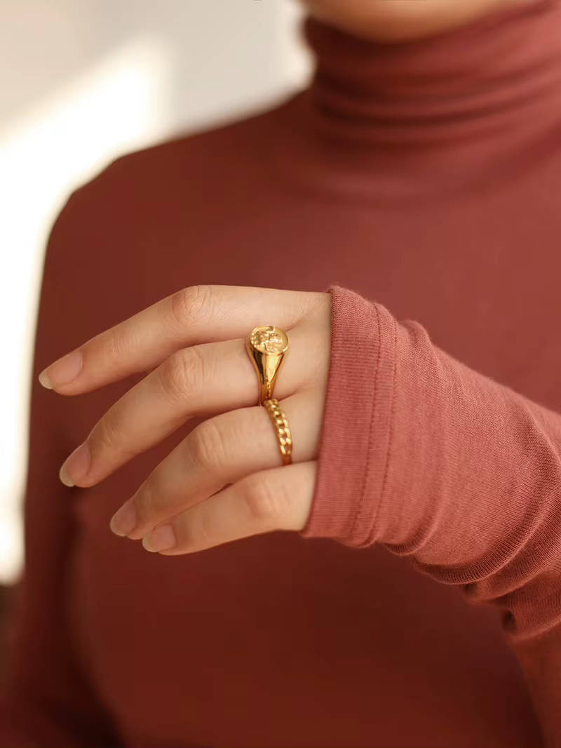 Amaiyllis – petites ailes d'ange en or 18k