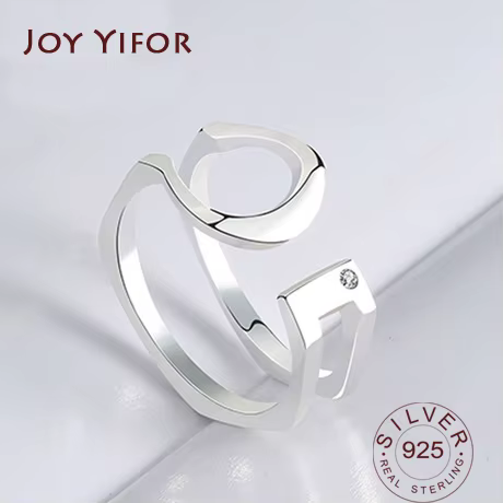 Bijoux à la mode femmes BFCLUB couleur argent Bague