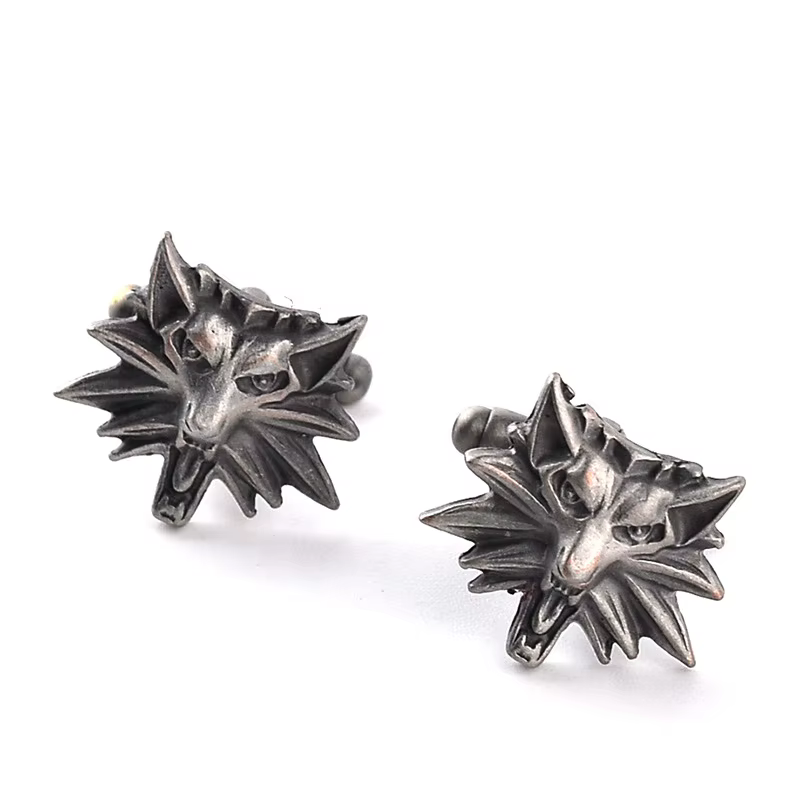 Boutons de manchette avec pendentif