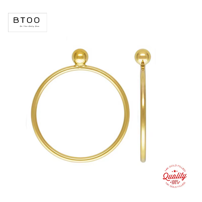 Bagues empilables en or 14K pour femmes
