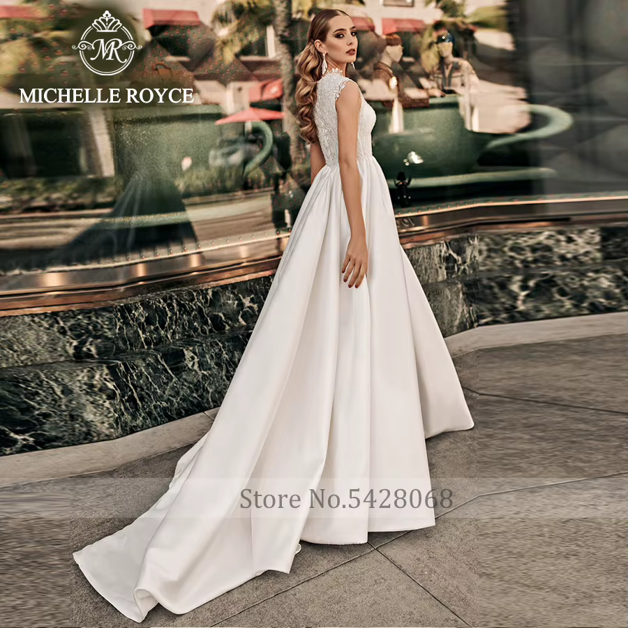 Michelle Royce a-ligne robe De mariée