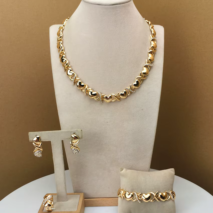 Bijoux coeur classique pour femmes