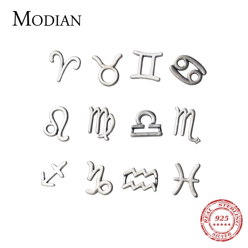 Modian-Boucles d'oreilles à tige en argent regardé 925 pour femmes et filles
