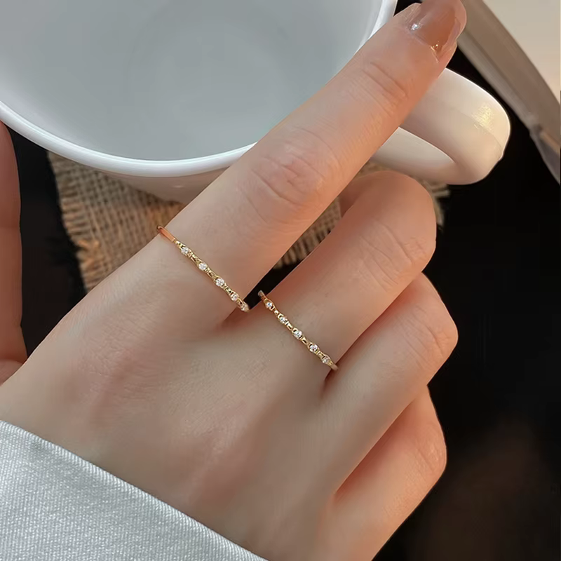 Bague Ouverte en Argent Sterling 925 pour Femme