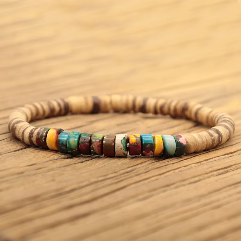 Note – Bracelet en perles pour hommes