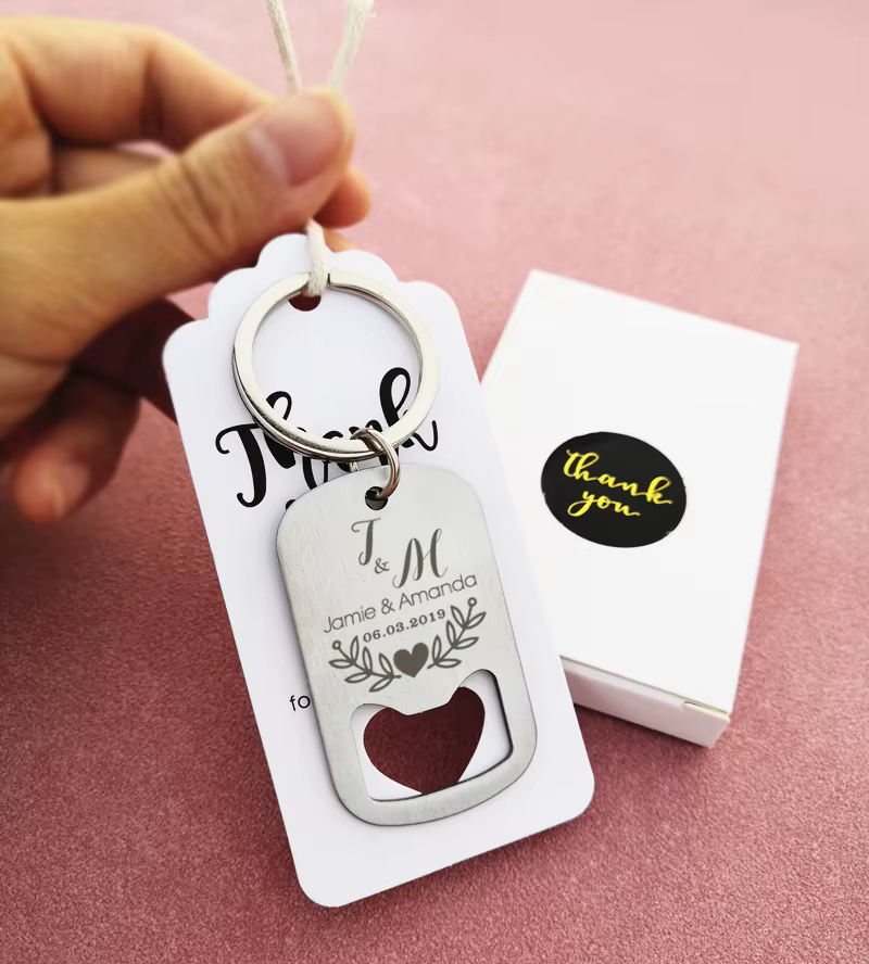 Cadeaux de mariage personnalisés pour les invités