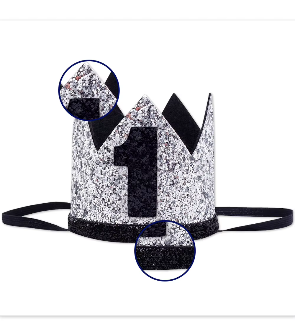 Chapeau de 1er anniversaire pour bébé