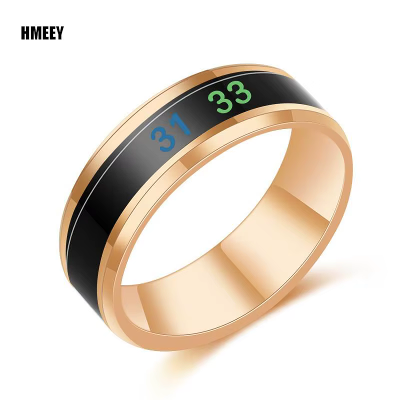 HMEEY – anneau multifonctionnel intelligent en acier inoxydable