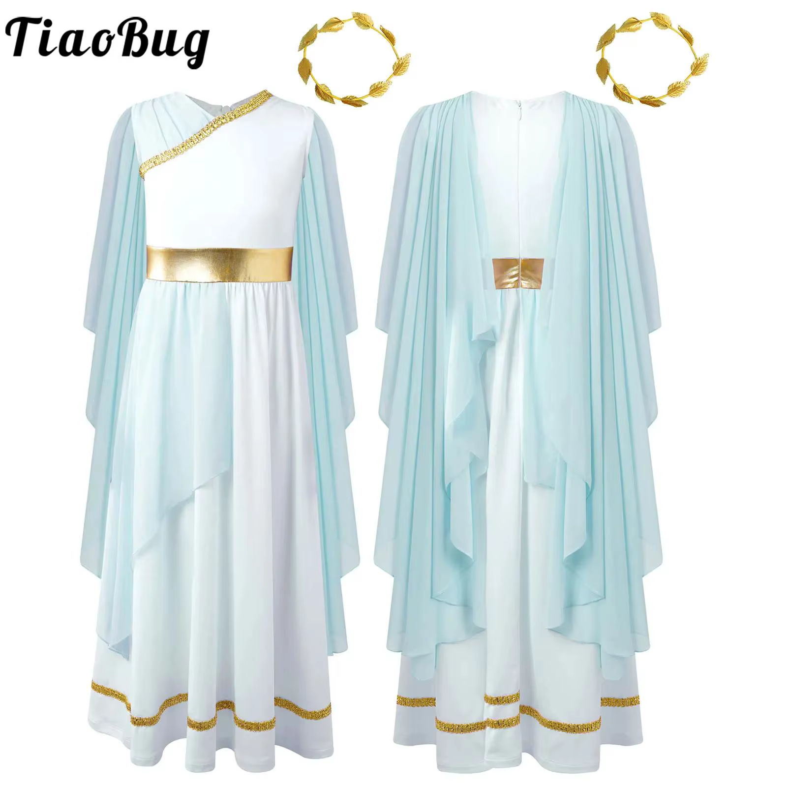 Robe de Princesse Toge Grecque pour Fille