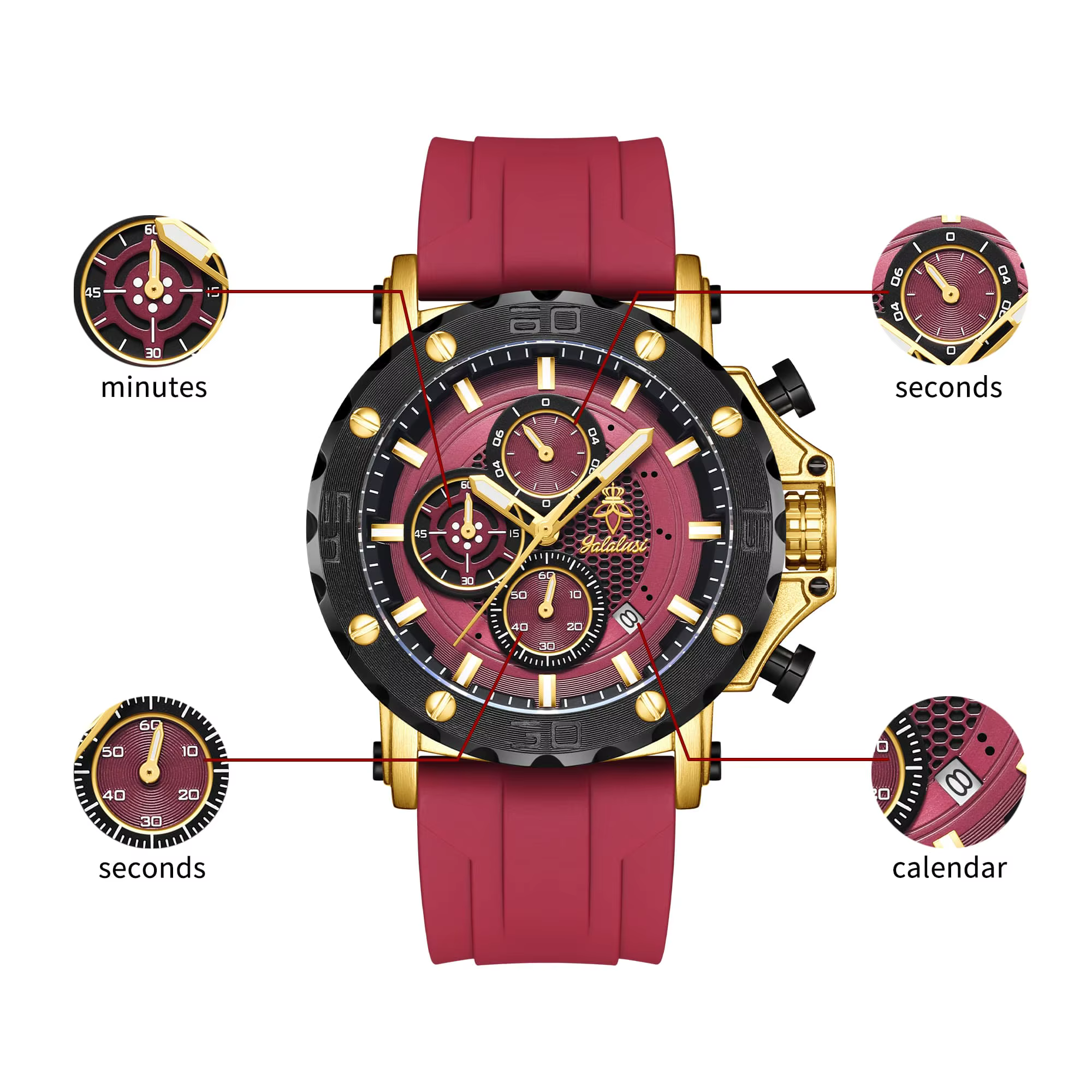 Montres-bracelets élégantes pour hommes : montres décontractées