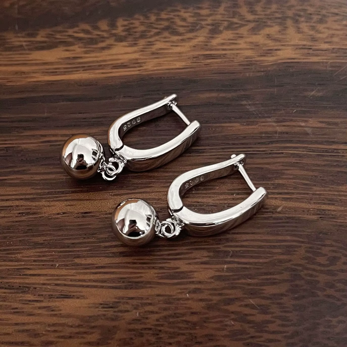 BF CLUB – boucles d'oreilles en argent Sterling 925 pour femmes