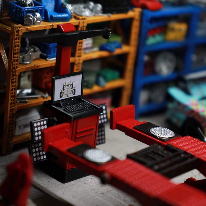 Accessoire de scène de Garage 1:64