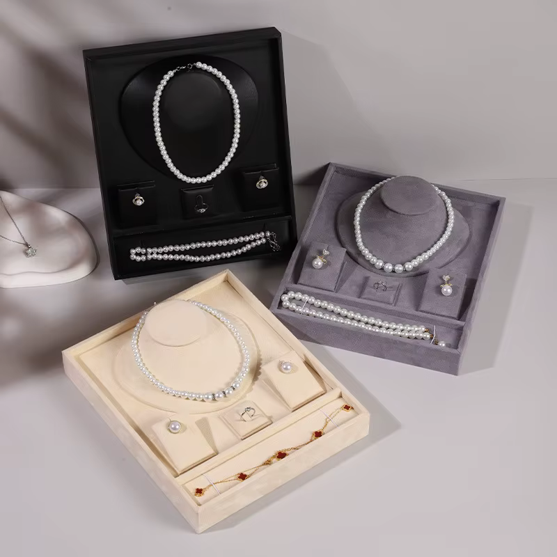 Présentoir à bijoux combiné pour boutique