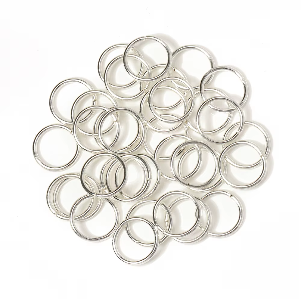 200 pièces/lot Dia 4-10mm gros Gunblack/Antique Bronze/or/argent/Rhodium anneaux de saut bijoux faisant des résultats bricolage accessoires