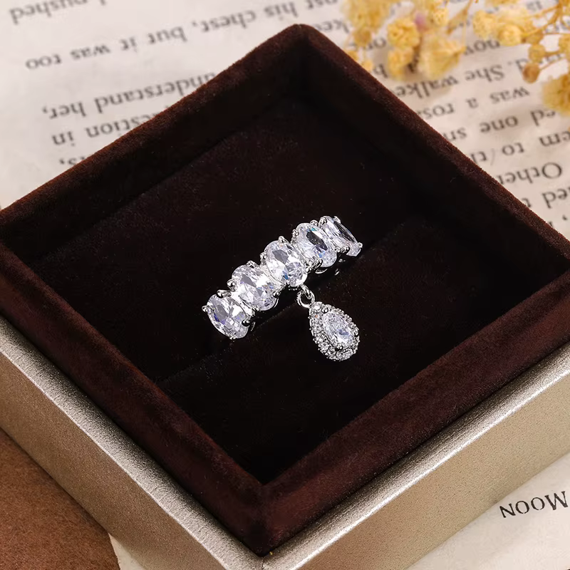 Bague porte-bonheur mauvais œil plaqué argent 2024