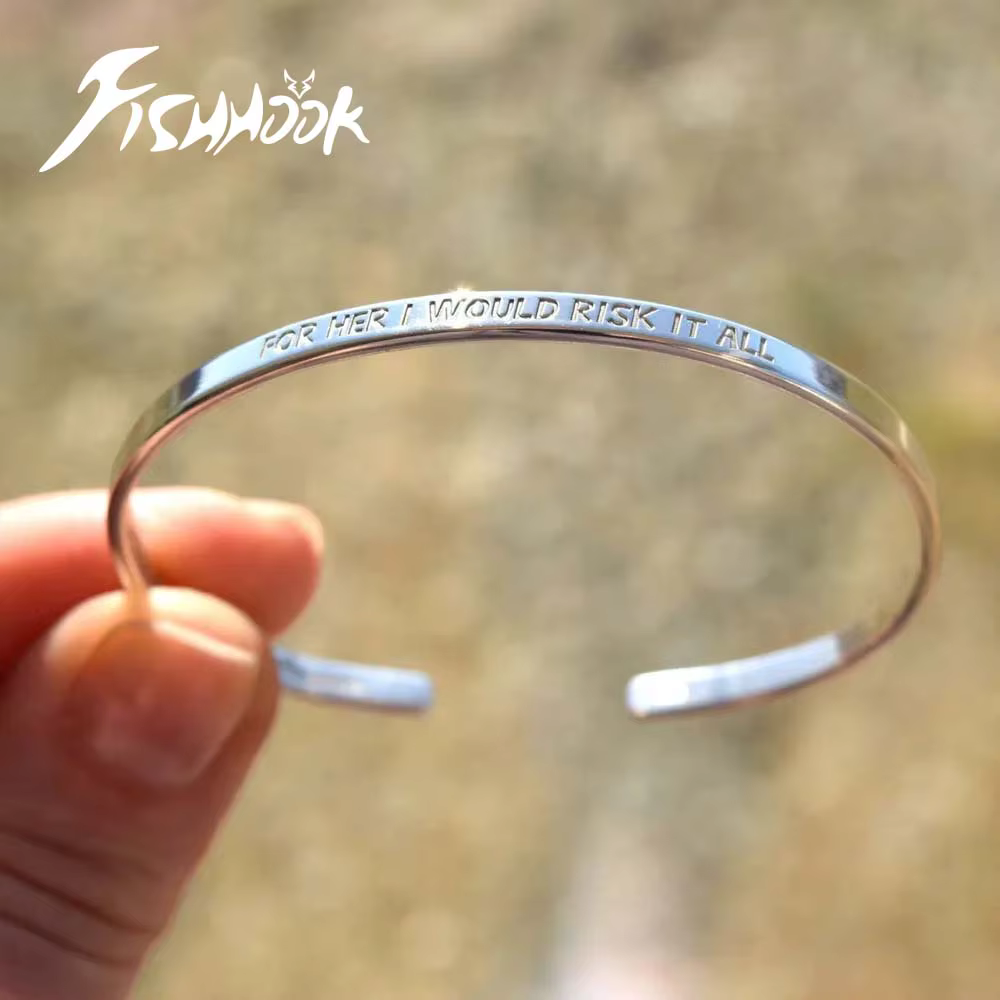Couple graver nom texte Bracelet personnalisé
