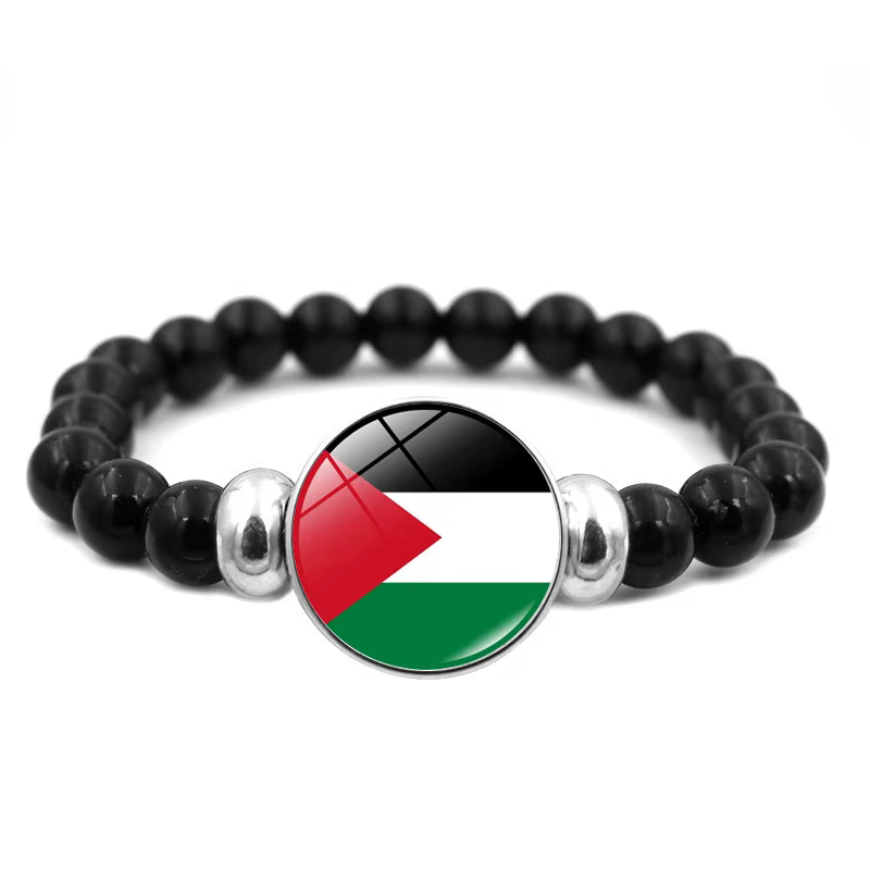 Bracelet drapeau palestinien pour hommes et femmes