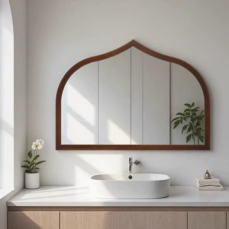 Miroir de maquillage mural - 50 cm x 38 cm