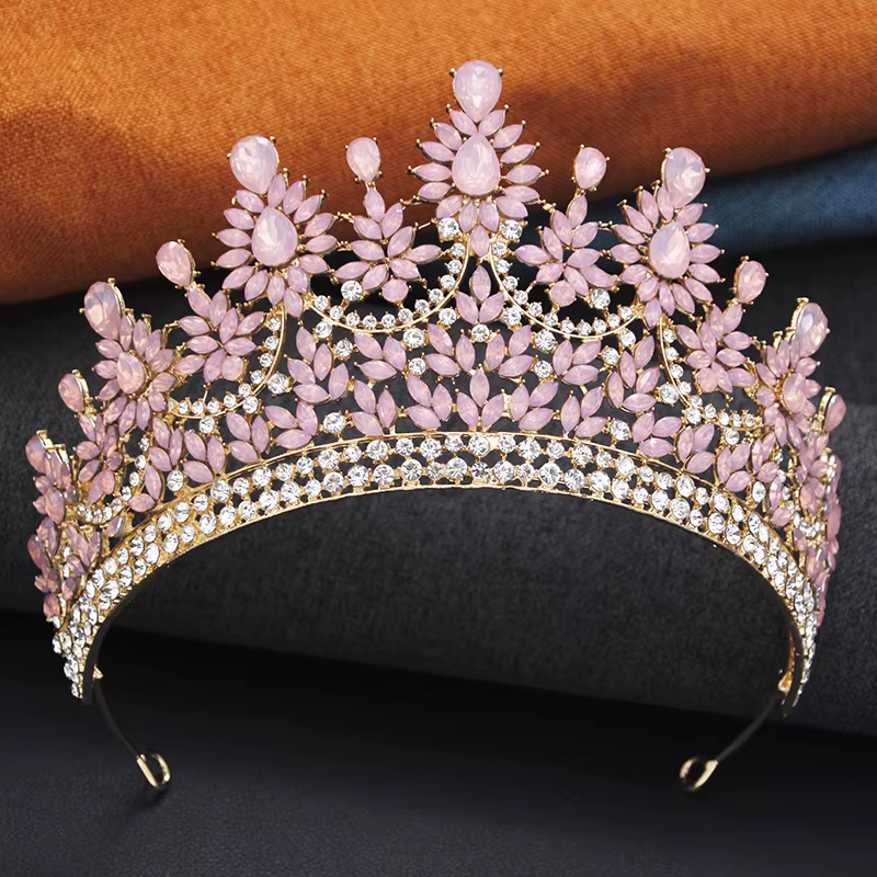 Diadème de Princesse en Strass pour Femme