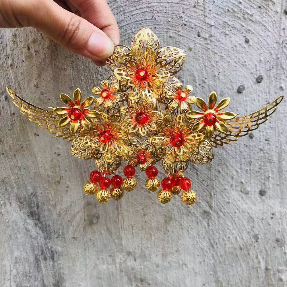 Accessoires rétro papillon alliage gemme Photo