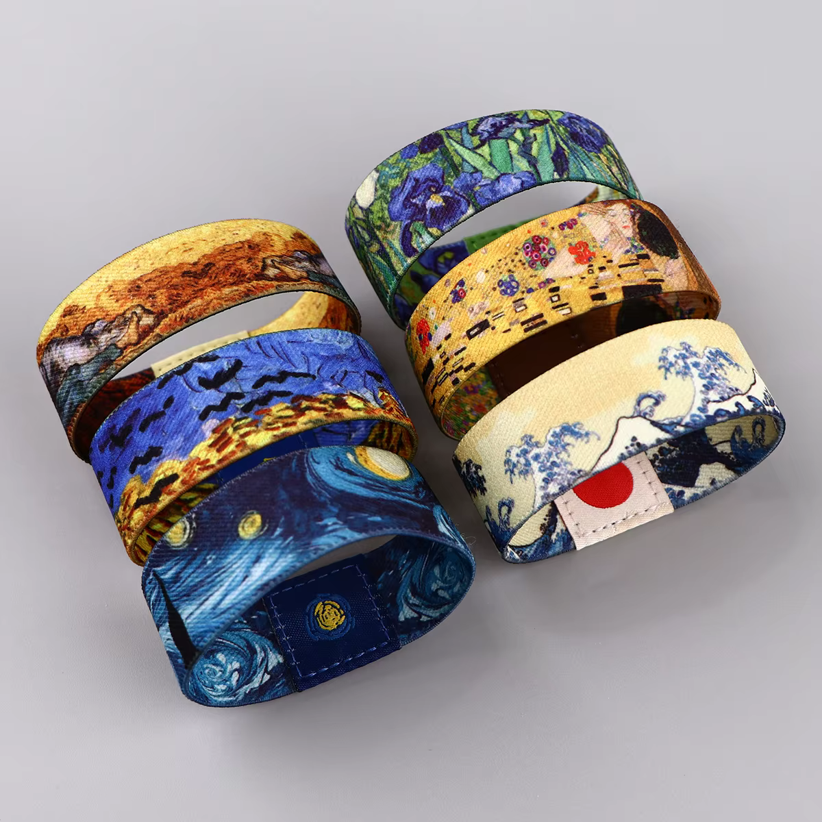 Bracelet d'art ondulé japonais pour femmes et hommes