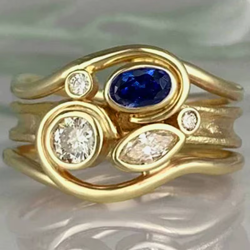 Huitan – bague en or pour femmes