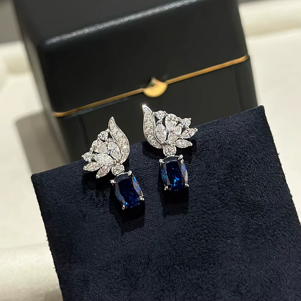 Boucles d'oreilles en argent sterling 925 pur