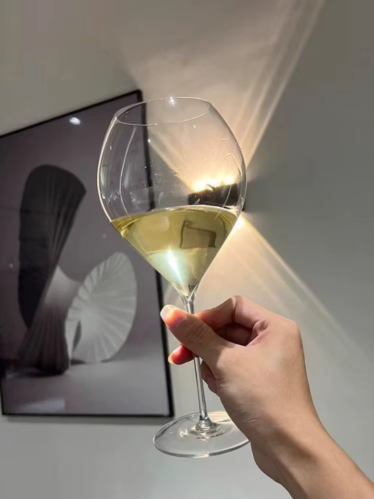 Verres à vin rouge transparents Ultra-fins