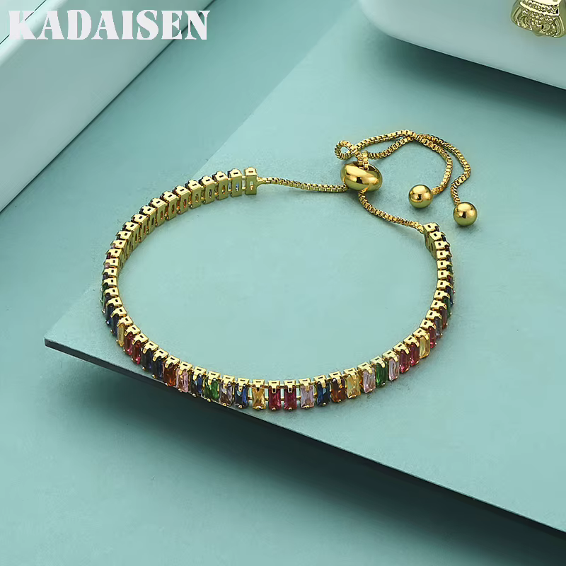 Bracelets réglables en argent Sterling 925 pour femmes