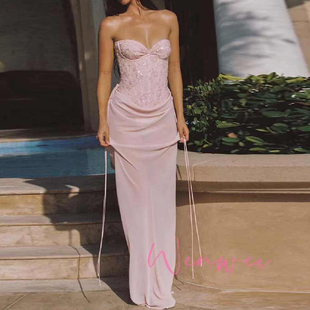 Pretty Wisher Robe de Soirée Personnalisée Élégante et Luxueuse