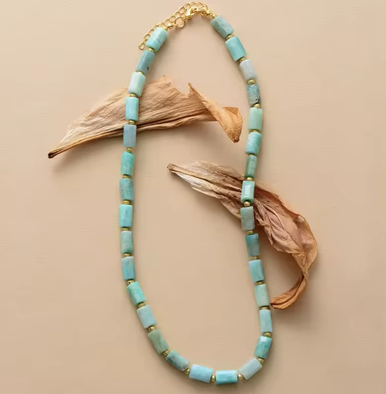 Collier ras du cou Francesc bijoux présentoir de boîte-cadeau en cuir