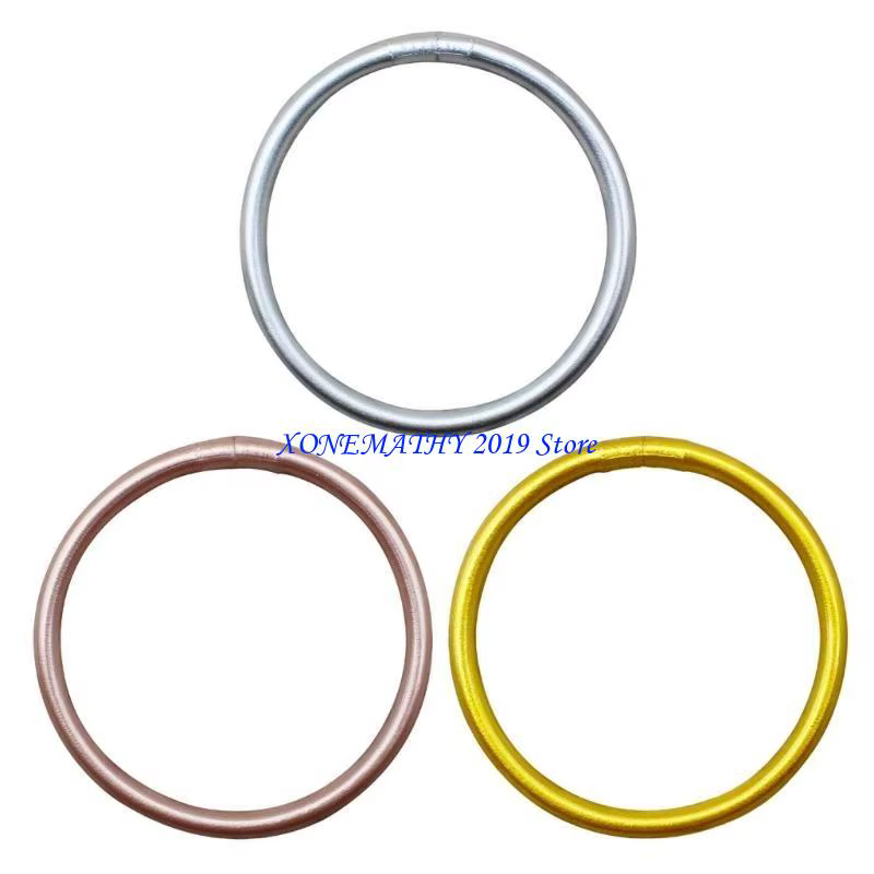 Bracelet en Silicone rempli feuille d'or F42F, adapté aux femmes d'été bouddha