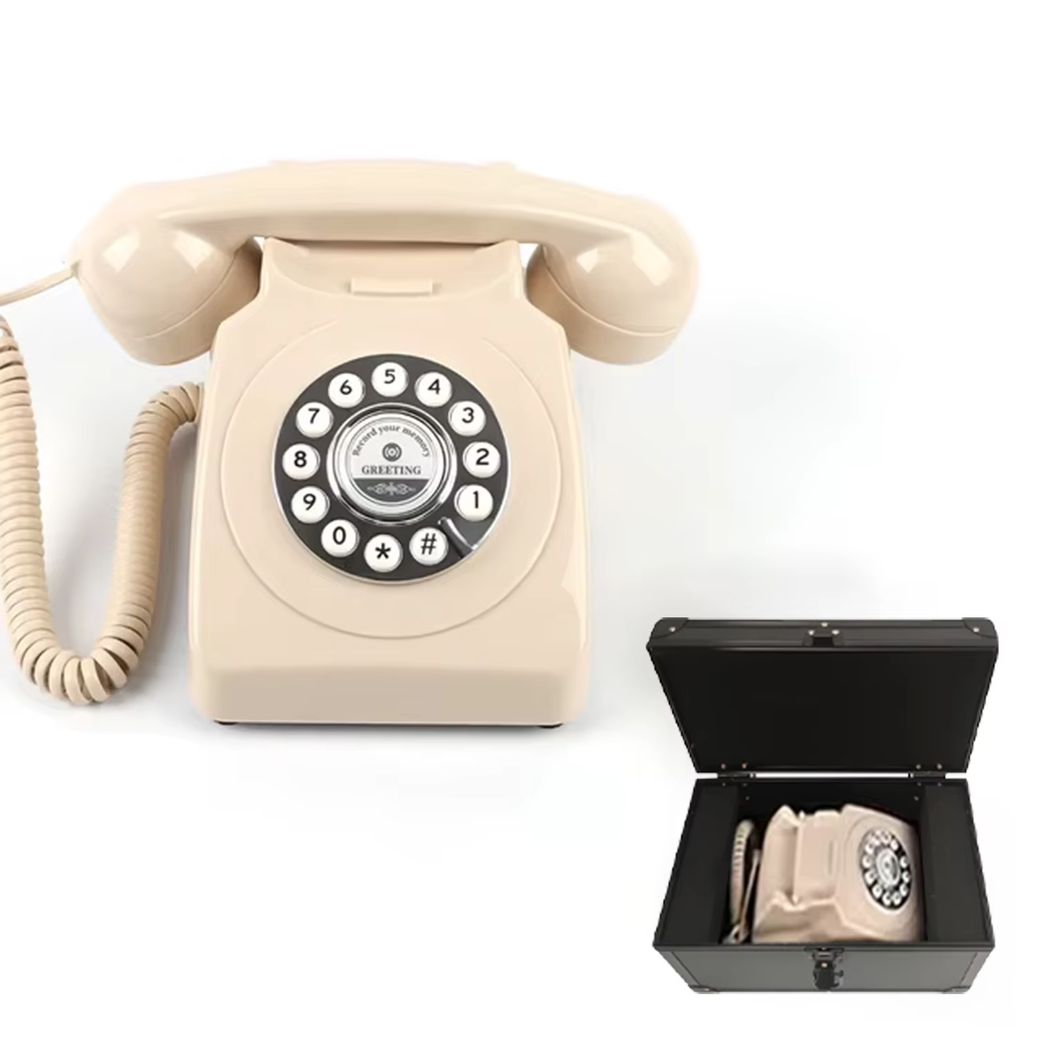 Livre d'or audio, téléphone de mariage