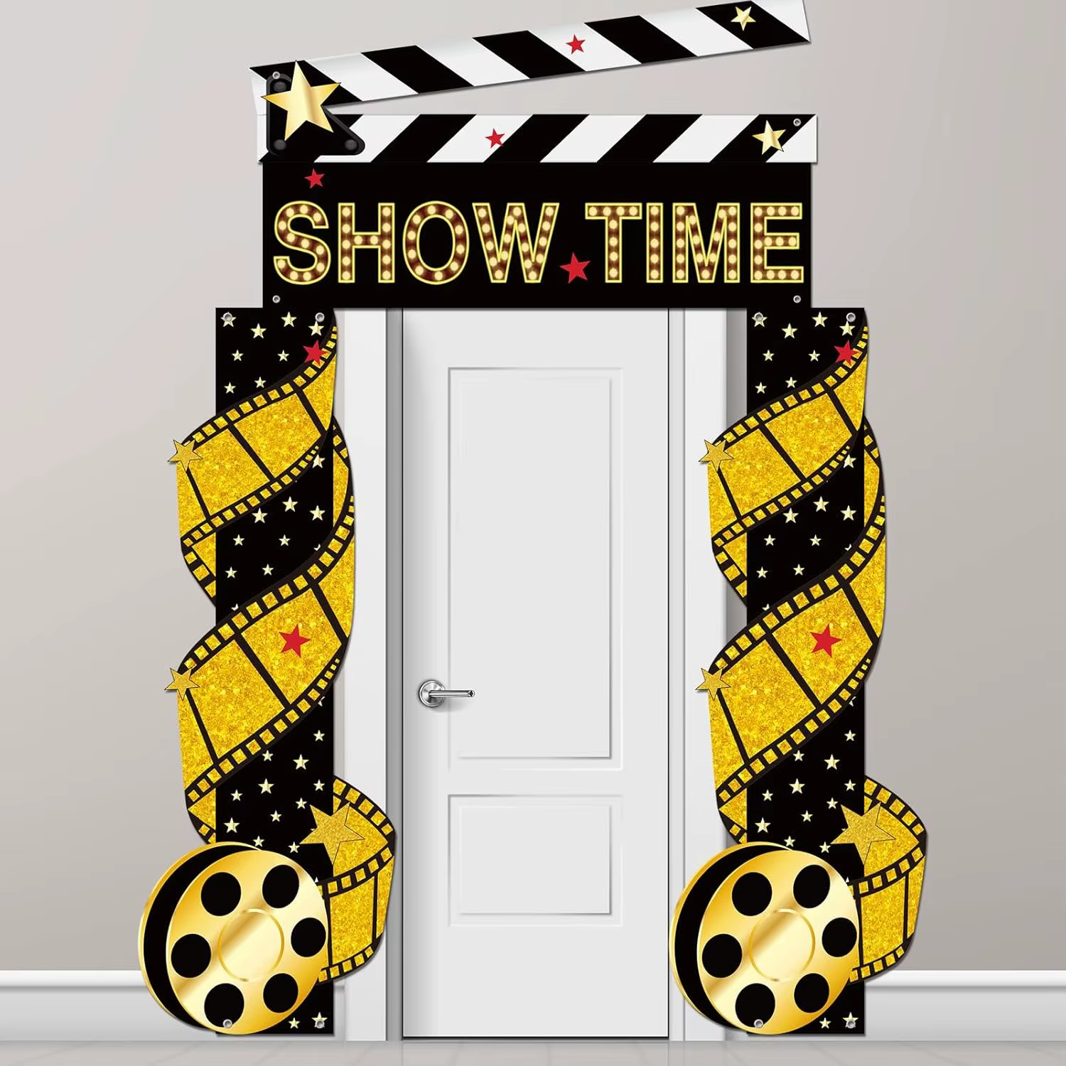 Bannière de porte pour soirée cinéma
