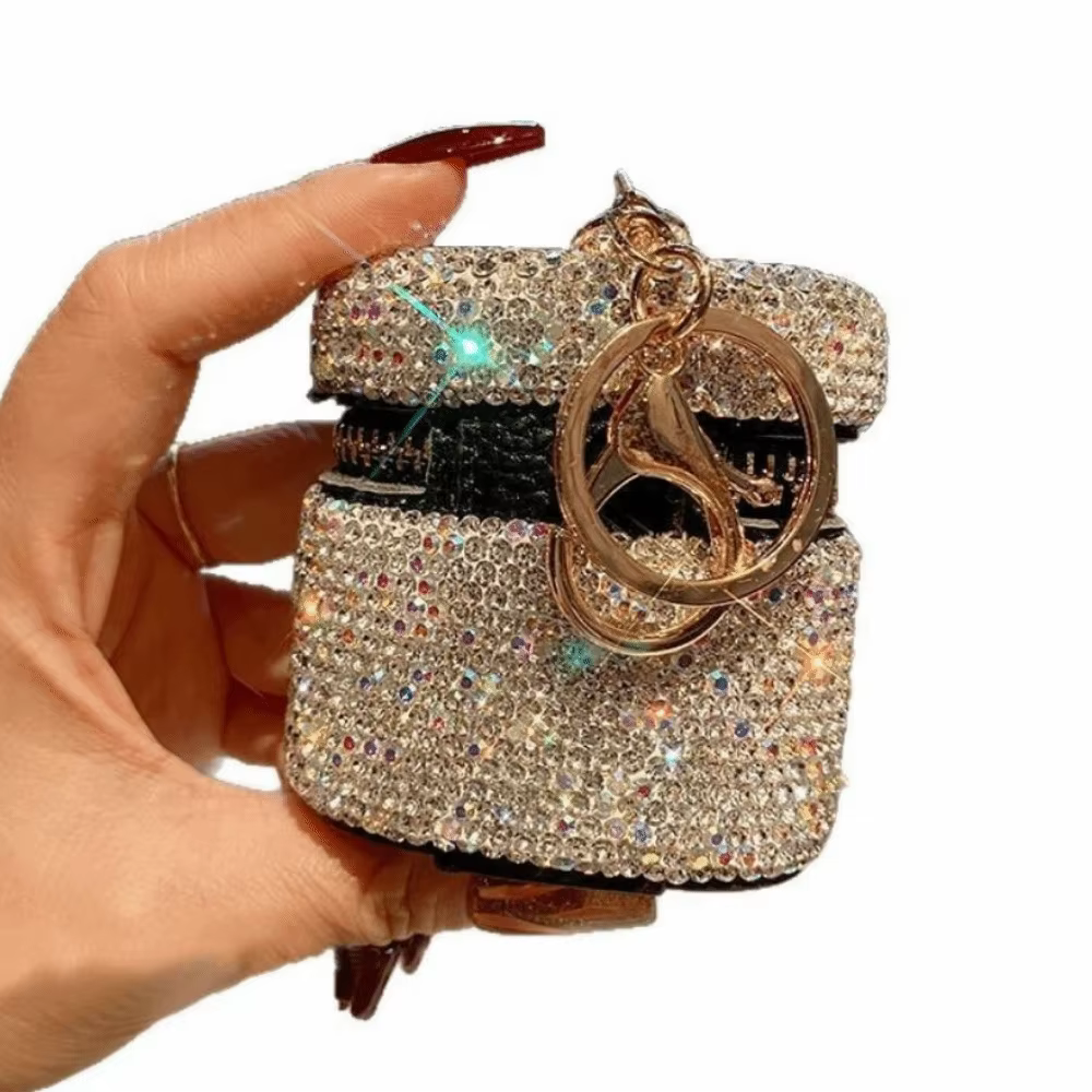 Sac de rangement orné de strass
