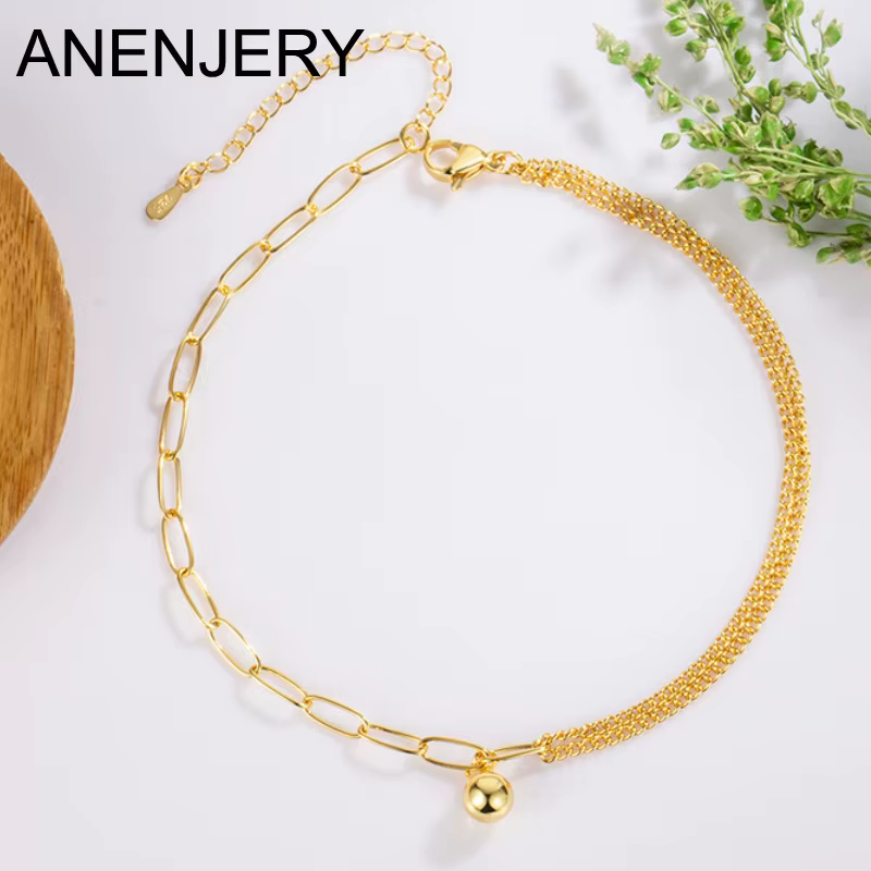 Bracelet de oral ille avec Pendentif en Or pour Femme