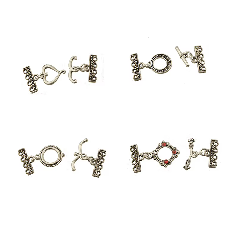 Bracelets à 4 couches avec fermoir pour bijoux